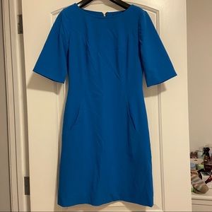 Tahari blue dress sz 2